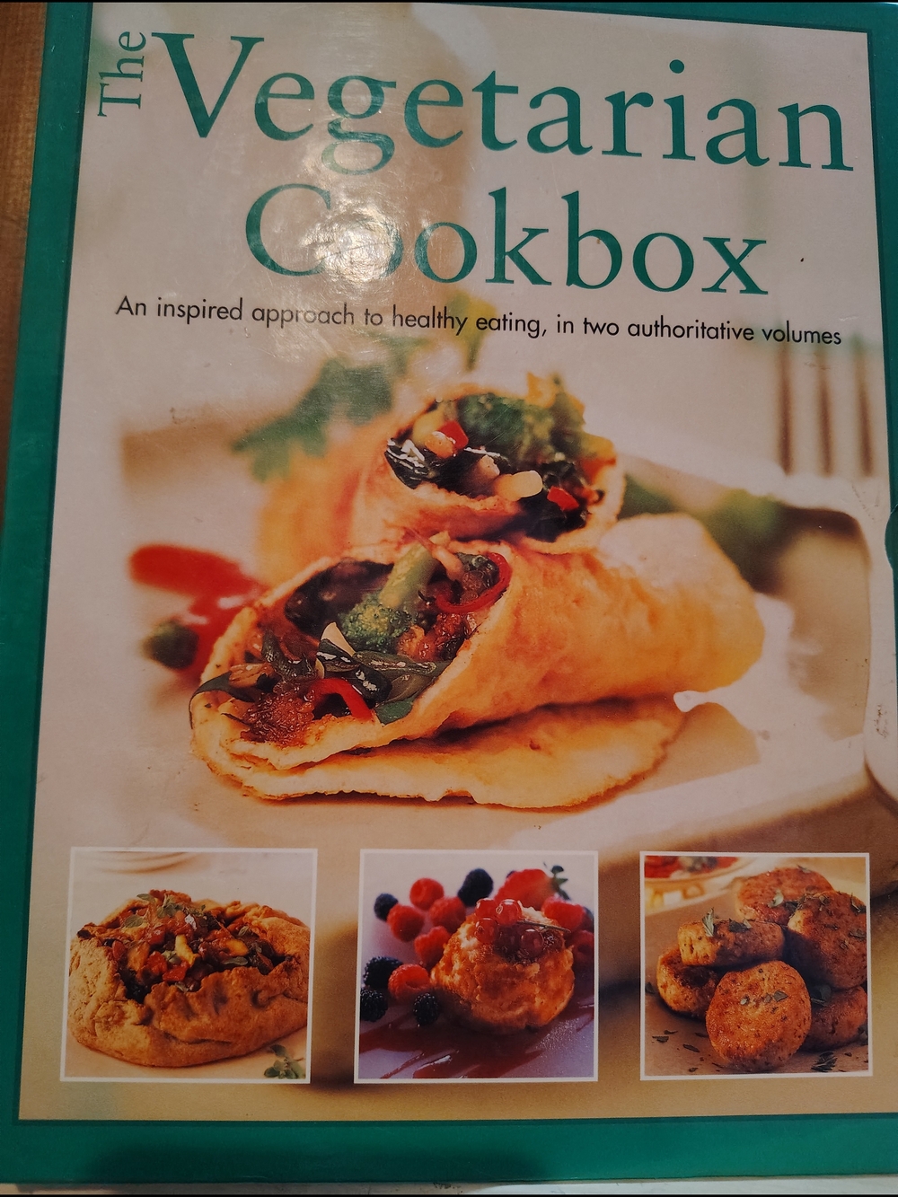 The Vegetarian Cookbook — Teal Cover Vegetarian Recipe Collection